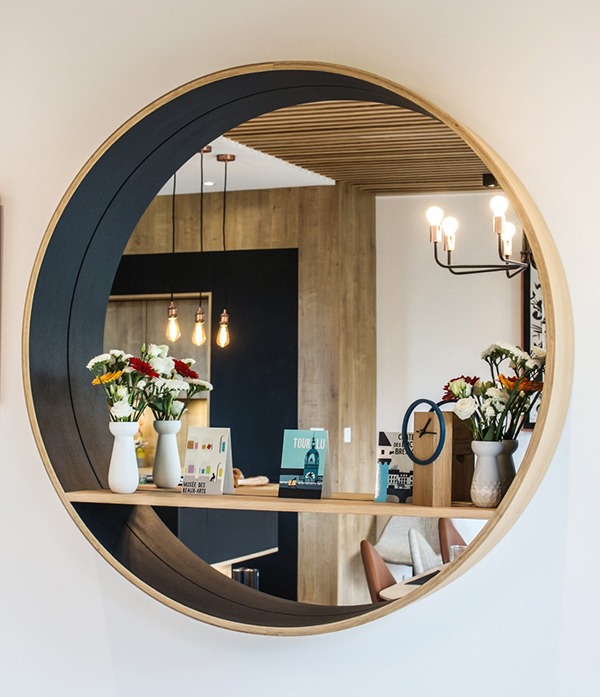 escale donatienne miroir console